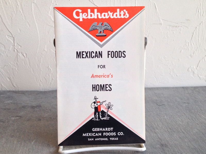 mexican food brochure