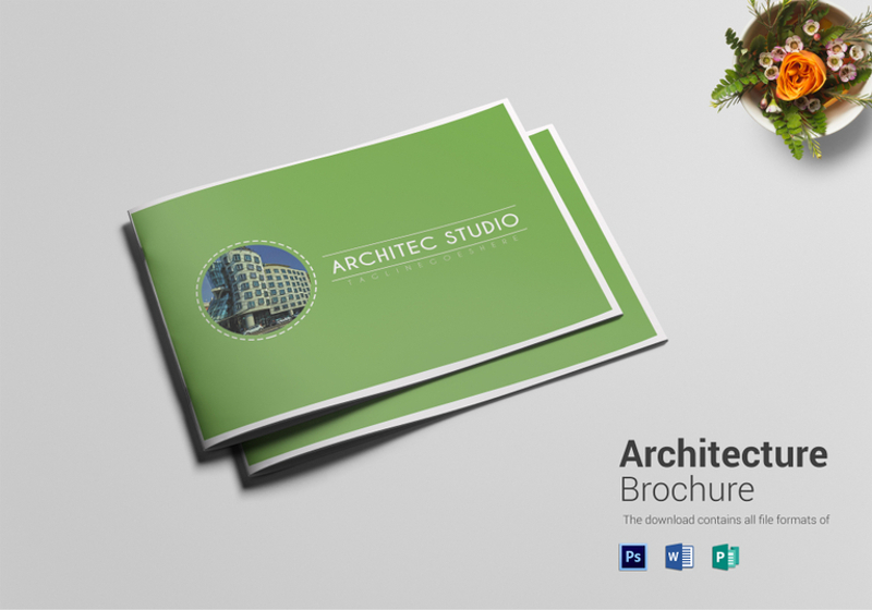 modern architecture brochure template