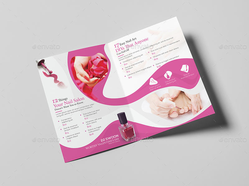 Nail Salon A5 Brochure