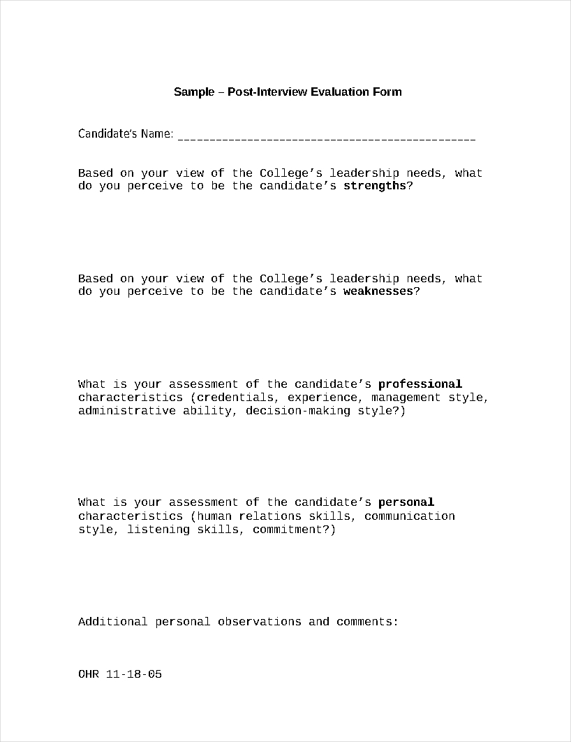 Post-Interview-Evaluation-Form1