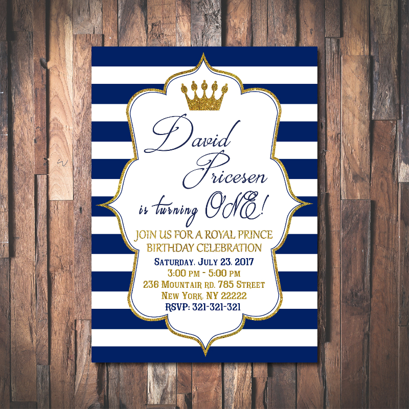 Download FREE 9+ Prince Birthday Invitation Designs & Examples in ...