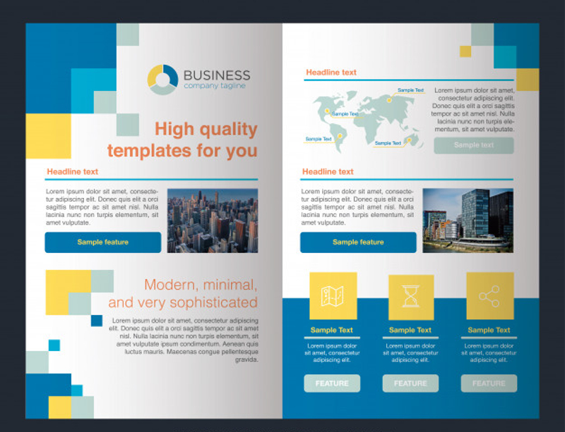 Professional Brochure for Multipurpose Business