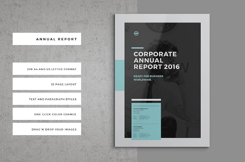 professional company brochure design 