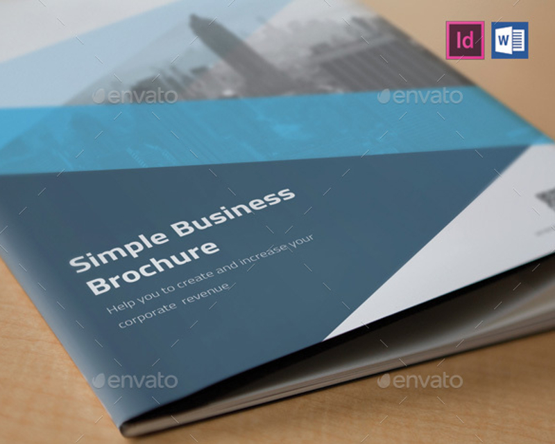 professional small business brochure