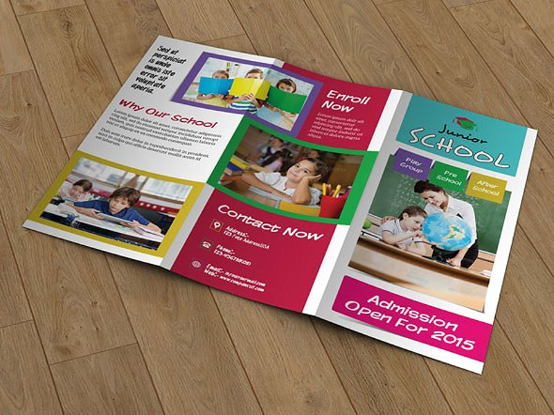 School Brochure - 37+ Examples, Word, Pages, Photoshop, How to Make