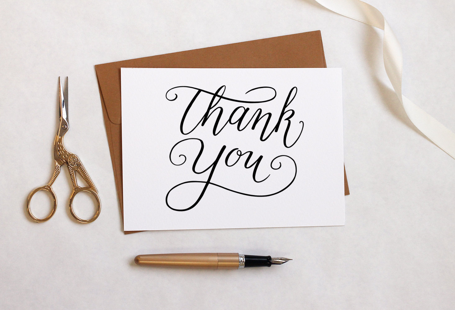 Simple Diy Thank You Card