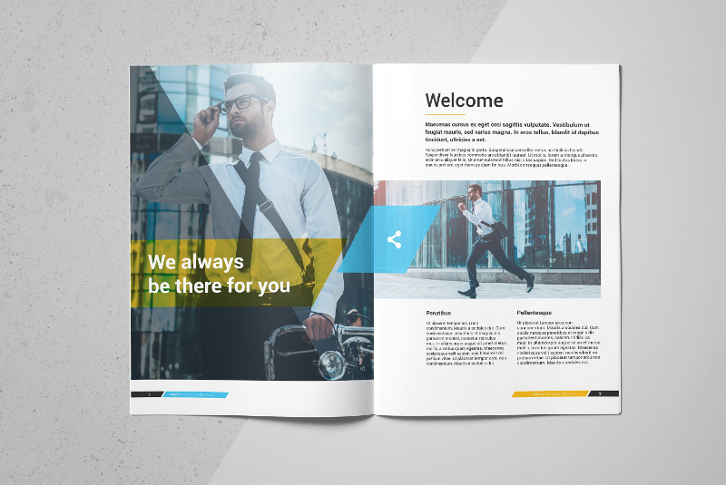 small business brochure template 