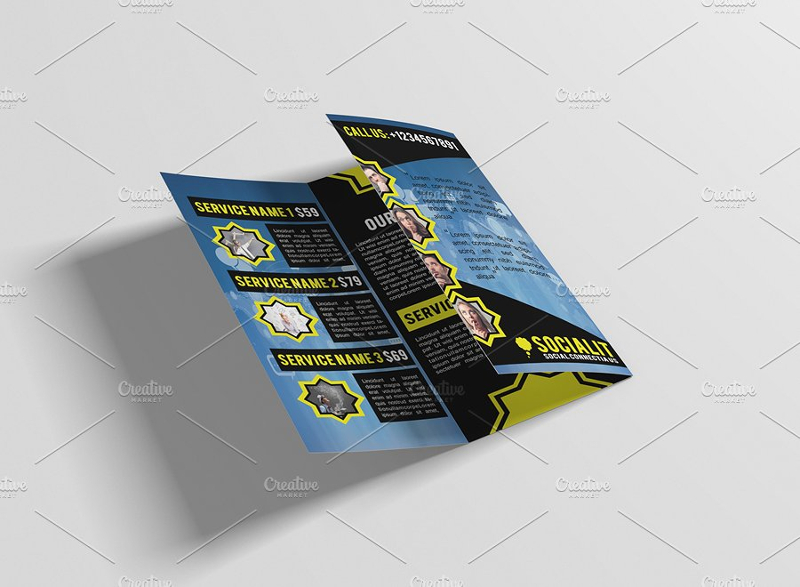 Social Media Brochure Design