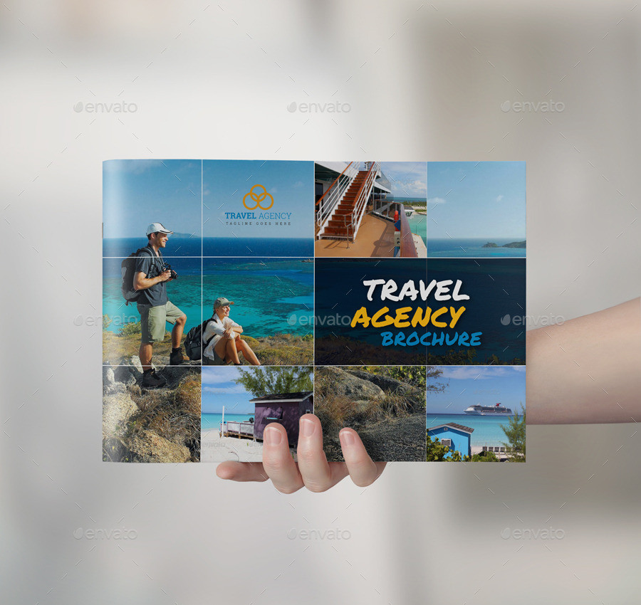 Travel Agency Brochure Catalog InDesign