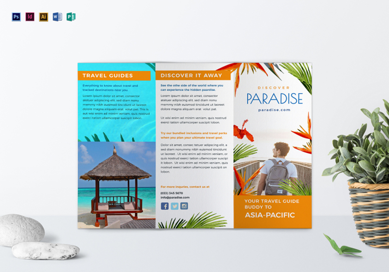 travel brochure language