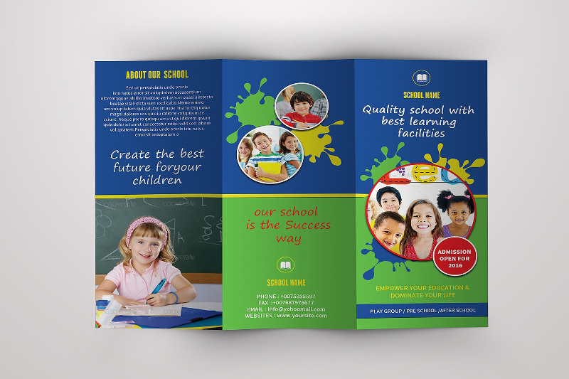 School Brochure - 37+ Examples, Word, Pages, Photoshop, How to Make