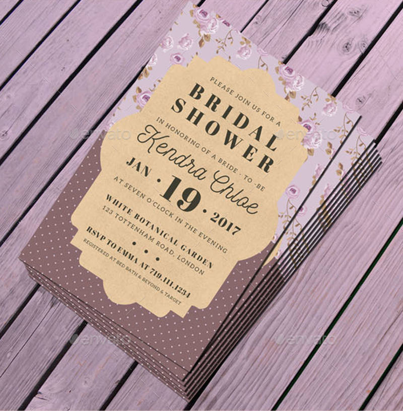 Printable Bridal Shower Invitation 21 Examples Format Pdf Examples