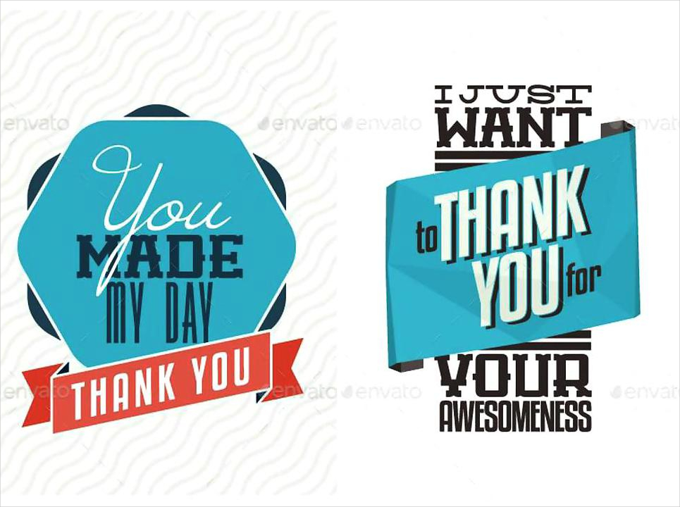 vintage thank you cards