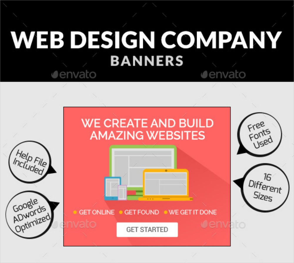 web design company banner