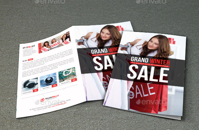 winter sales brochure