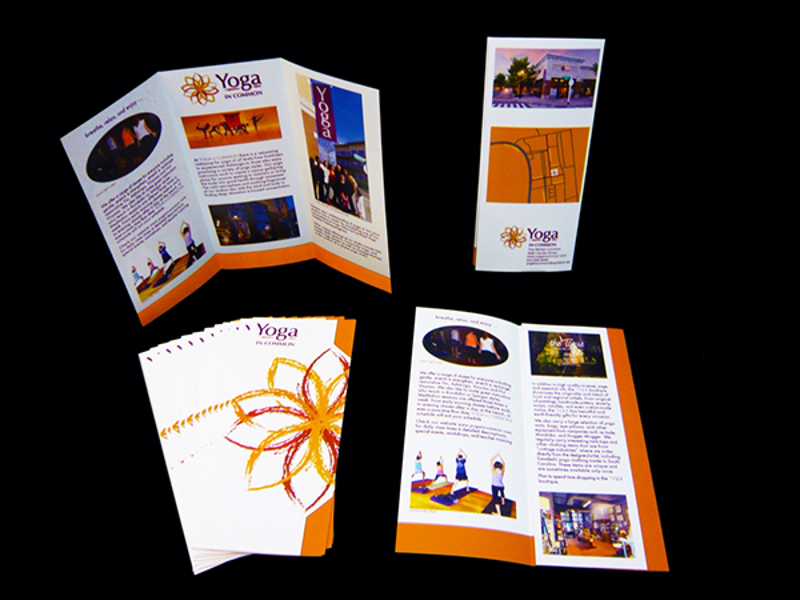 Yoga Brochure Designs