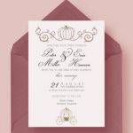 disney weding invitation