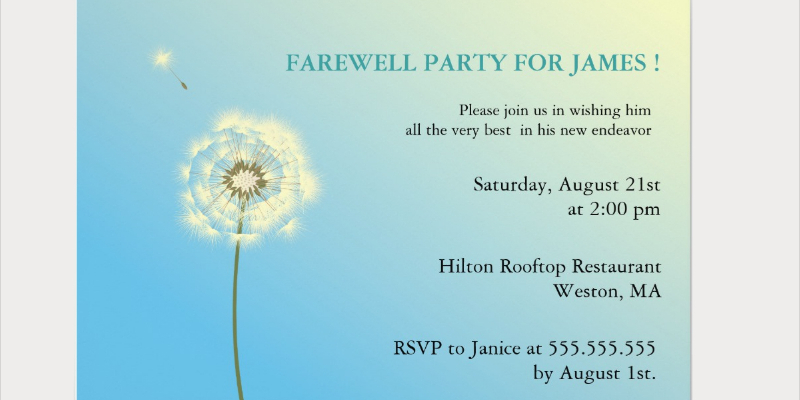 farewell party1