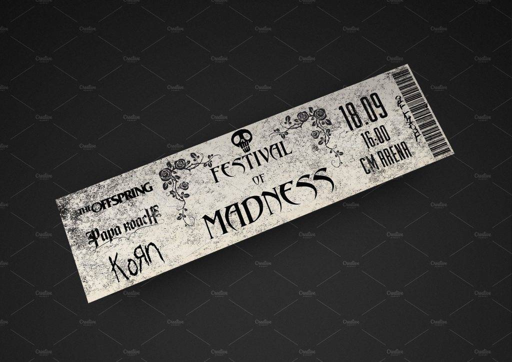 32+ Concert Ticket Examples in Word PSD AI EPS Vector