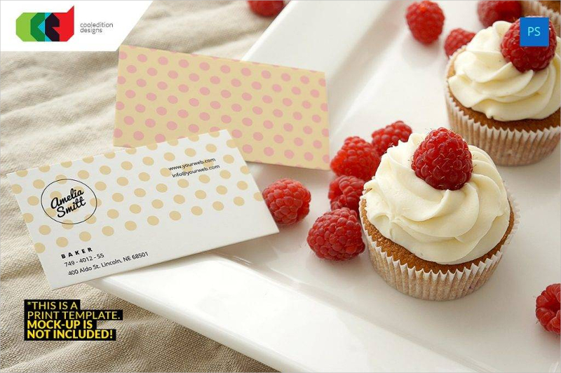 baker business card