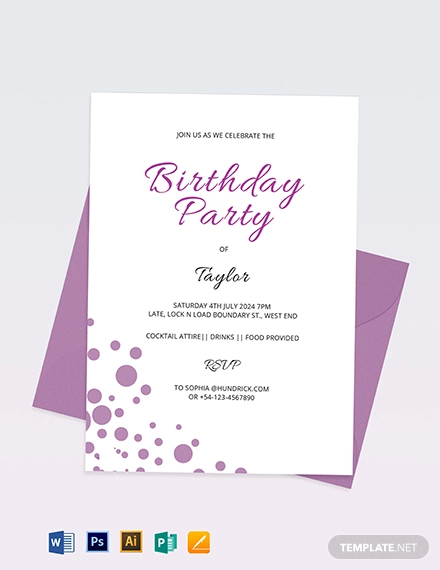 purple minion invitations