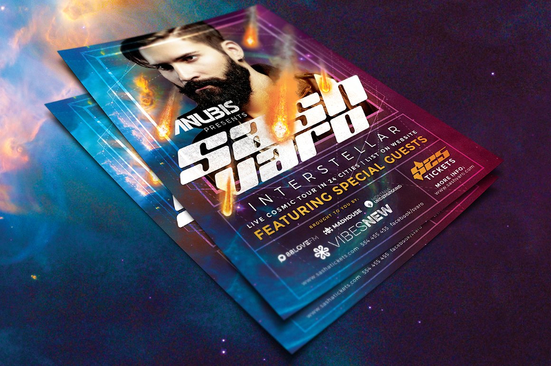 DJ Event Flyer Template