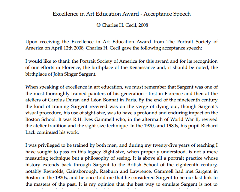 education award acceptance speech1