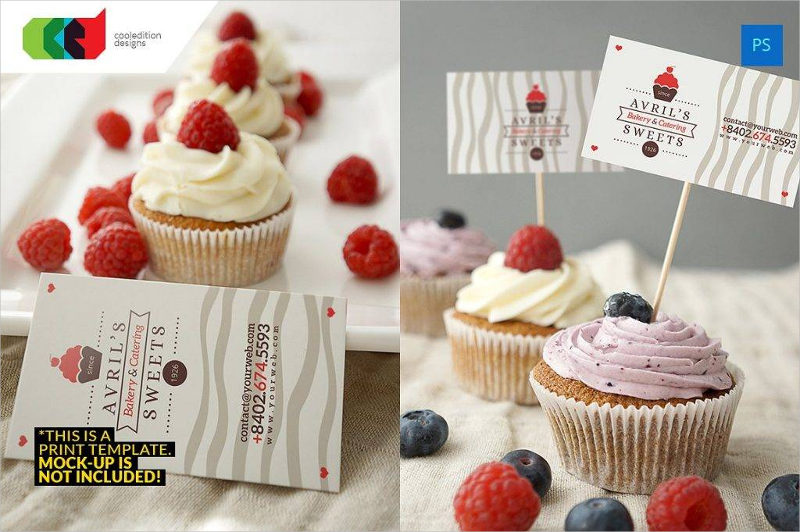 Bakery Business Card 22+ Examples, Format, Pdf Examples