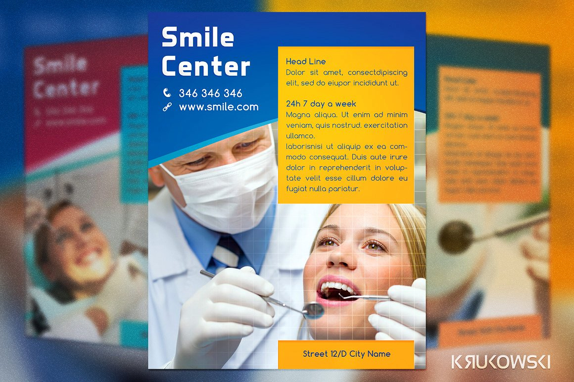 Smile Center Dental Flyer