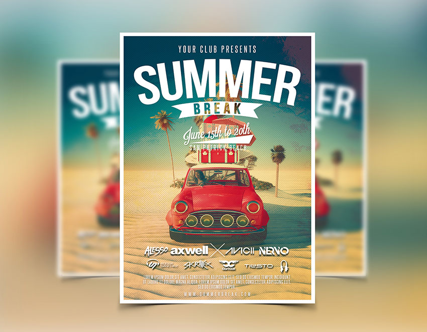 FREE 22 Summer Flyer Examples In Publisher