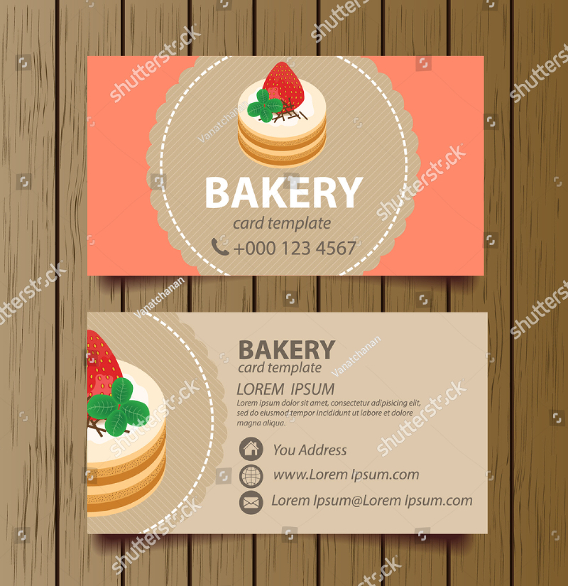 Bakery Business Card 22+ Examples, Format, Pdf Examples