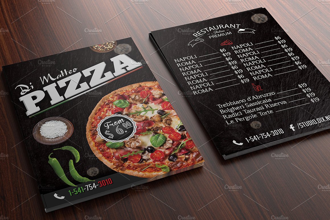 Free 26 Pizza Flyer Examples In Publisher Word Photoshop Illustrator Indesign Pages Examples