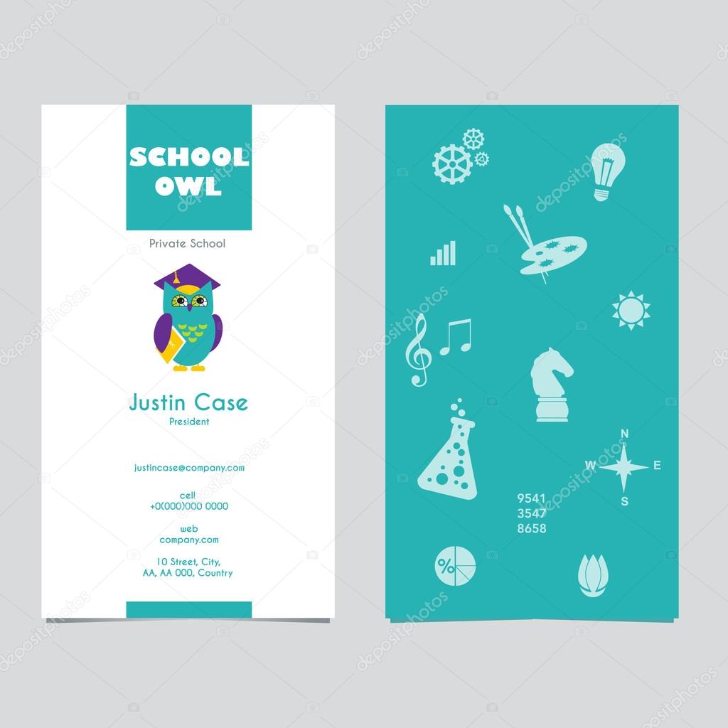 FREE 20+ Examples of Student Business Cards in Publisher  Word For Graduate Student Business Cards Template