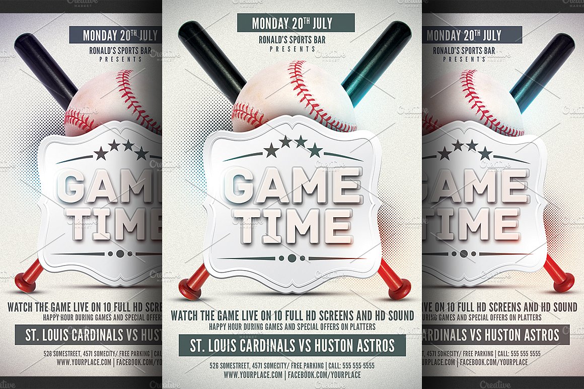 20+ Sports Flyer Examples & Designs - Word, PSD, AI, EPS Vector With Regard To Baseball Fundraiser Flyer Template
