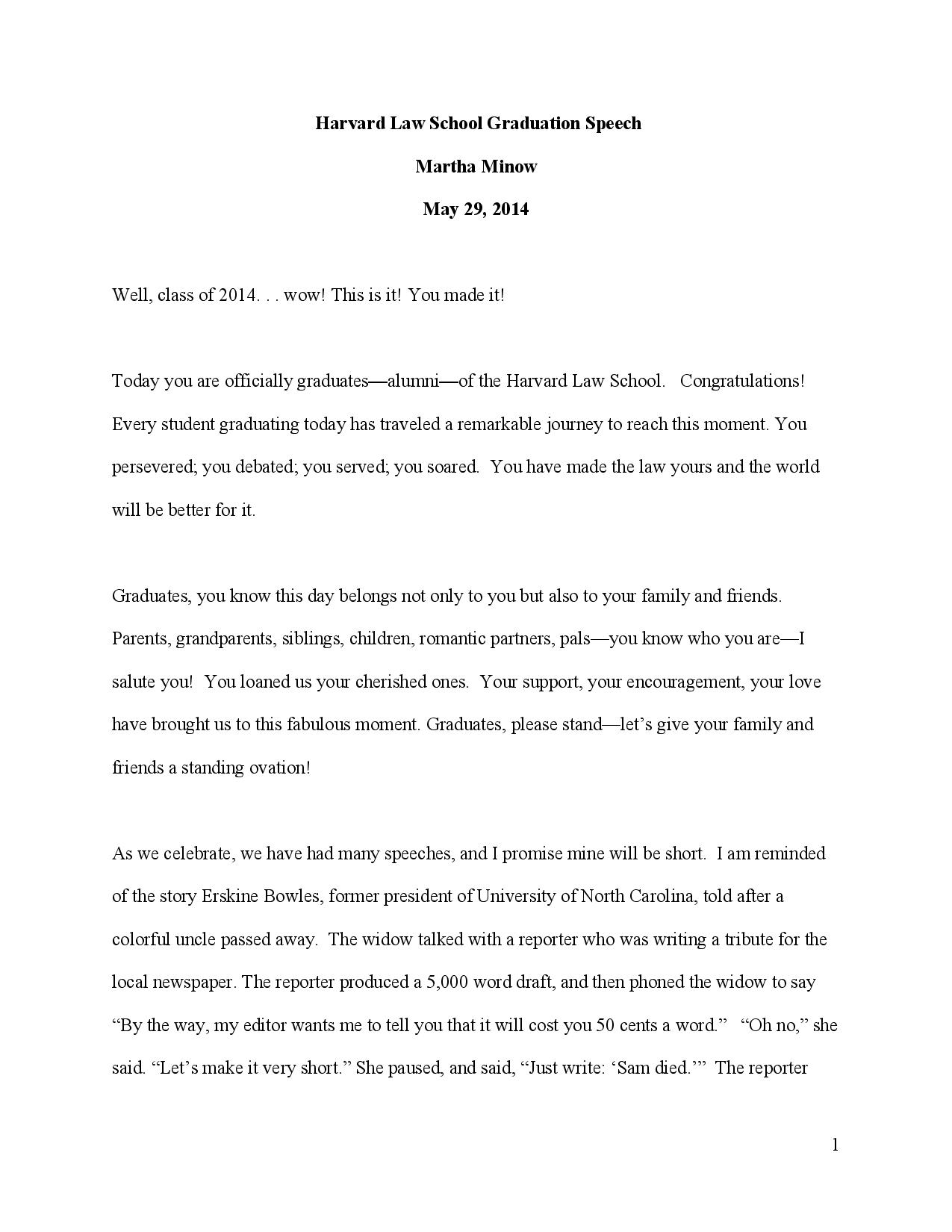 how to write a speech for school examples pdf