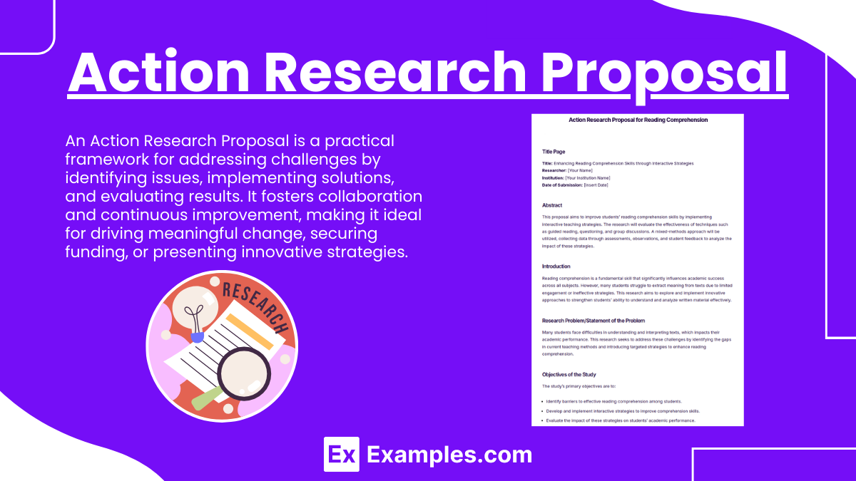 Action Research Proposal