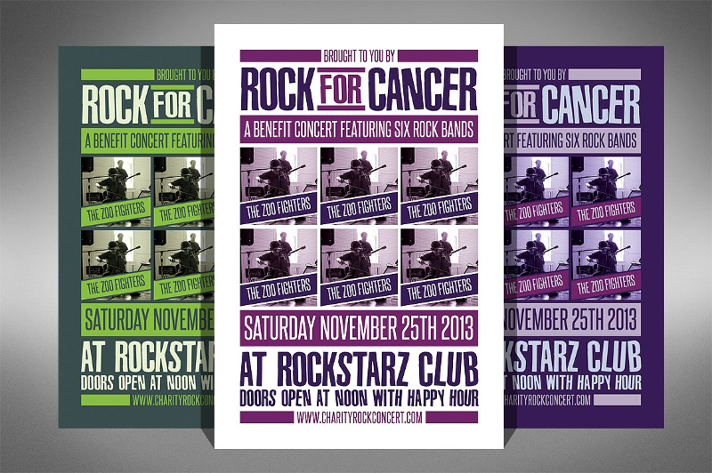 charity event flyer sample