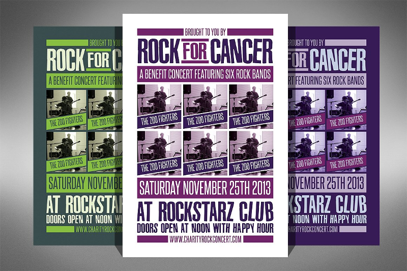 charity event flyer