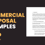 Commercial Proposal Examples