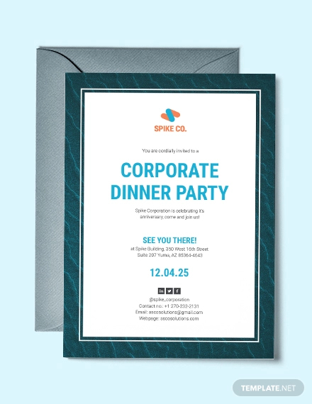 33+ Dinner Invitation Examples - PSD, AI, Word | Examples