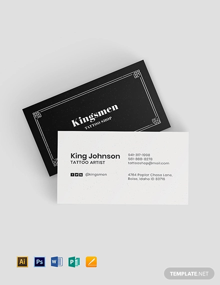 Artist Business Card - 22+ Examples, Format, Pdf | Examples