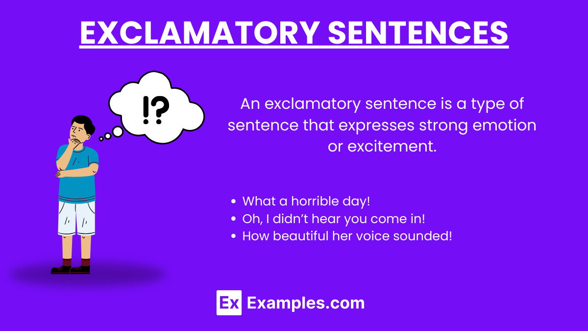 Exclamatory Sentence