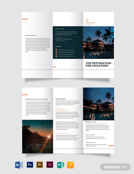 Resort Brochure Examples