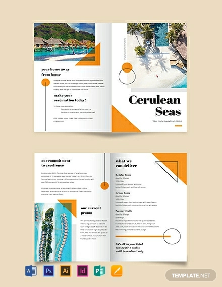 Resort Brochure Template