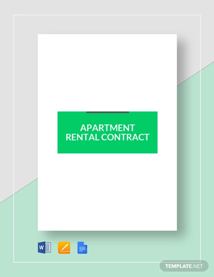 apartment rental contract