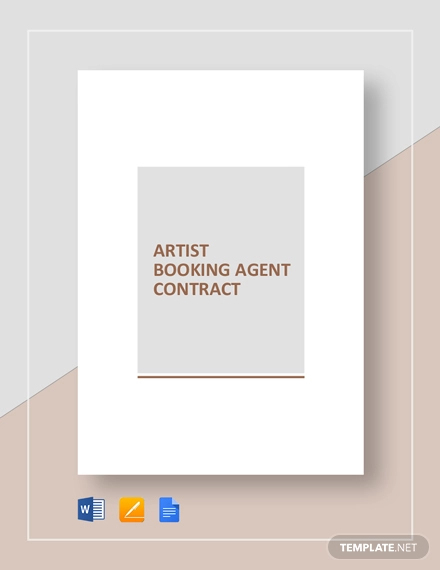 artist booking agent