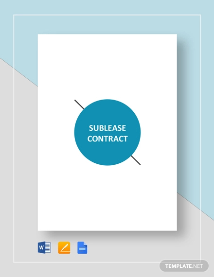 sublease contract