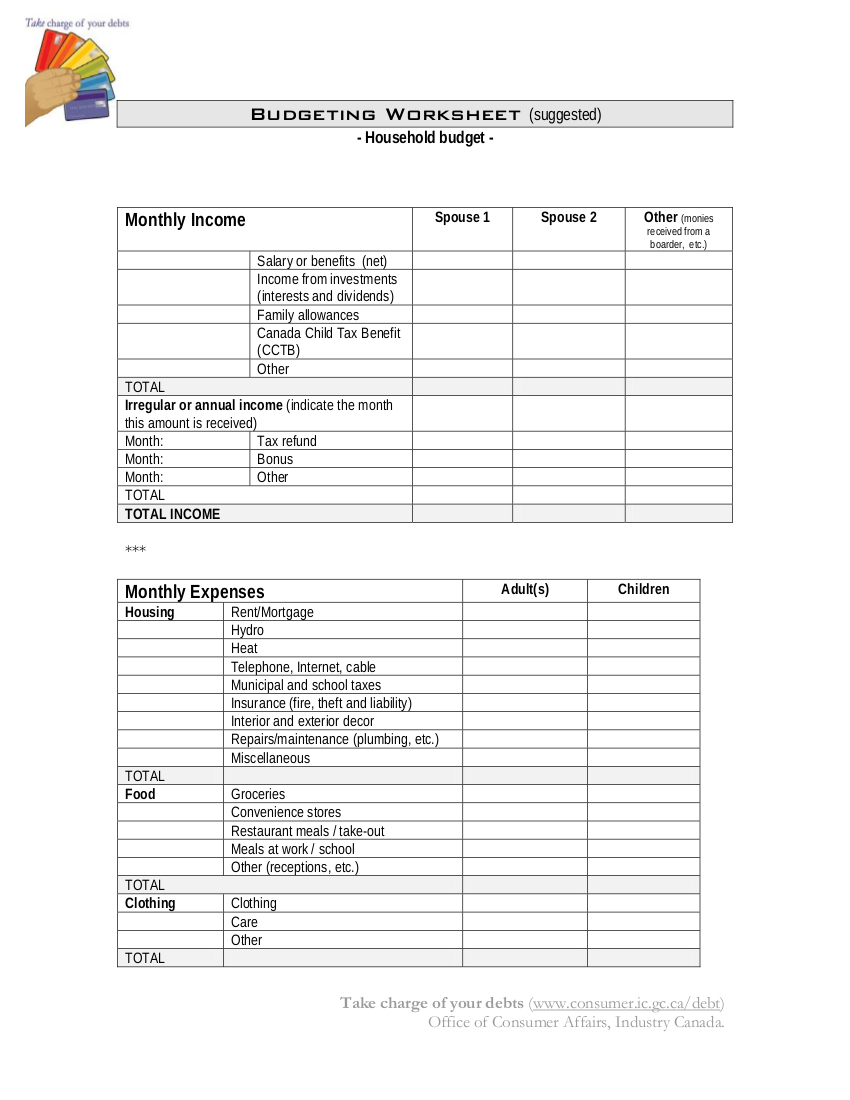 19+ Budget Worksheet Examples Word, PDF, Excel Examples