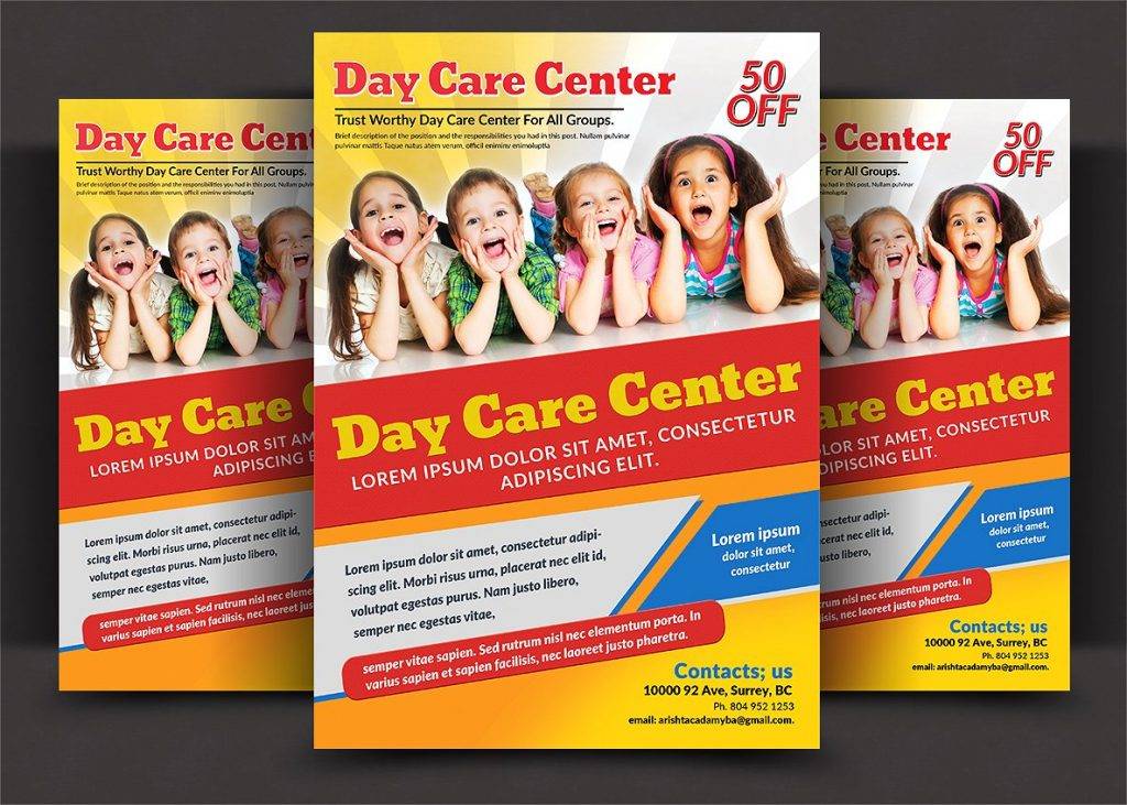 home daycare flyers