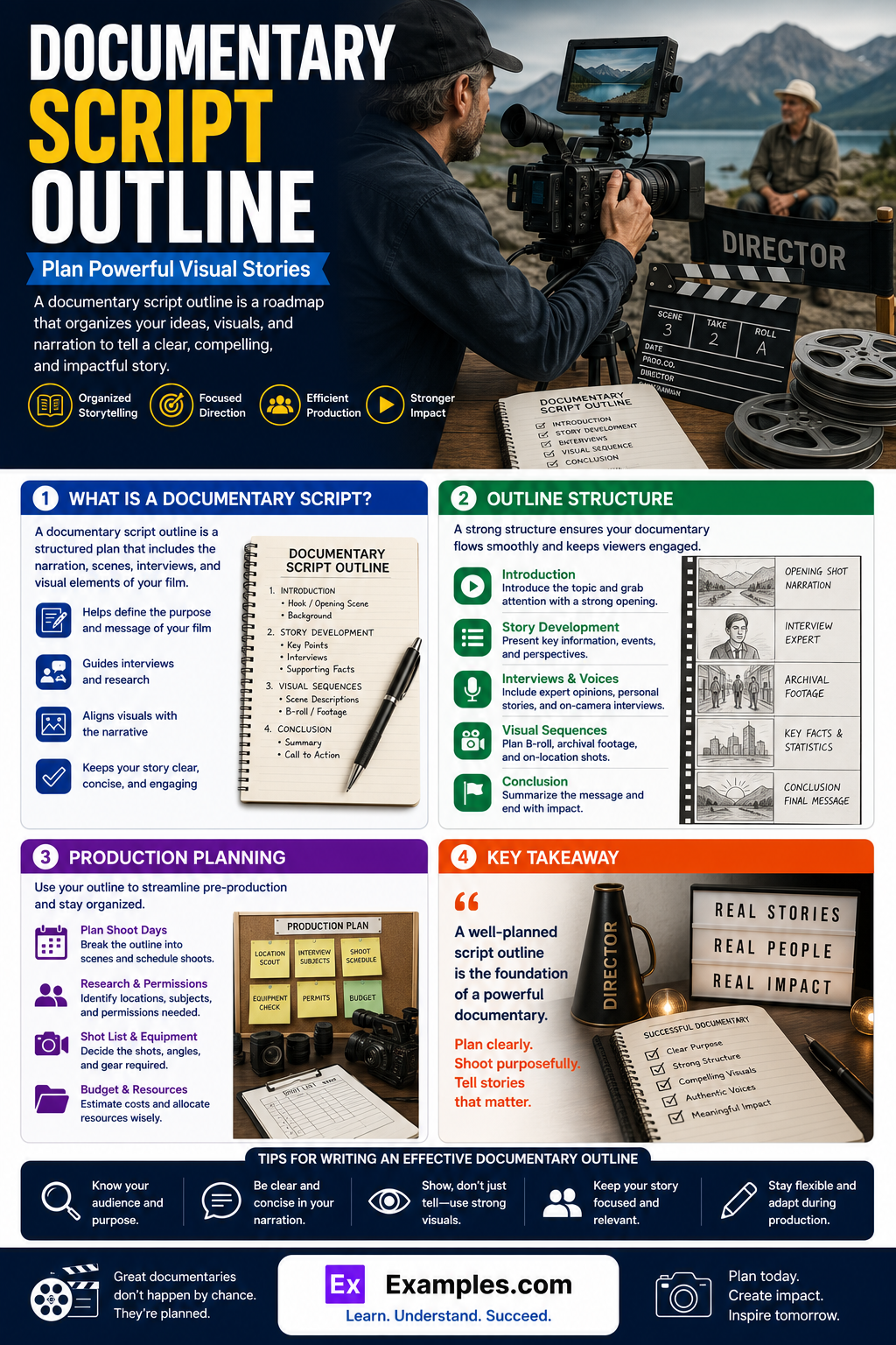 Documentary Script Outline Examples to Download